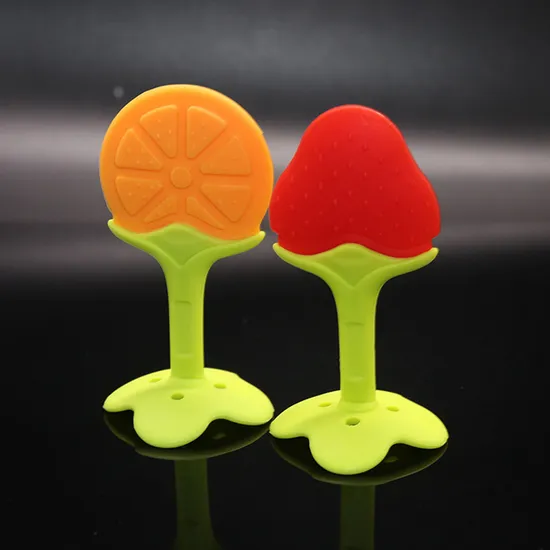 BPA-freier Silikon-Zahnungsschnuller, Beißringe für Säuglings-Backenzähne, Schnuller