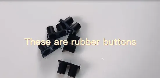 Wasserdichte Silikonkautschuk-Tastaturen Maßgefertigte Silikon-Tasten-Gummi-Tastatur