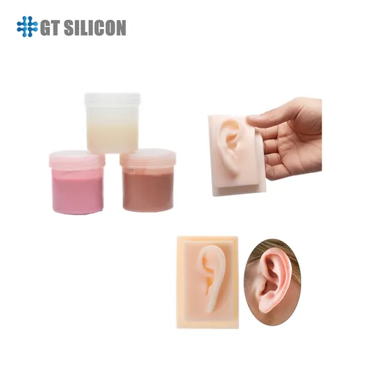 Hautfreundliches Silikon imitiert menschliches Hautsilikon Weiches und flexibles Silikon